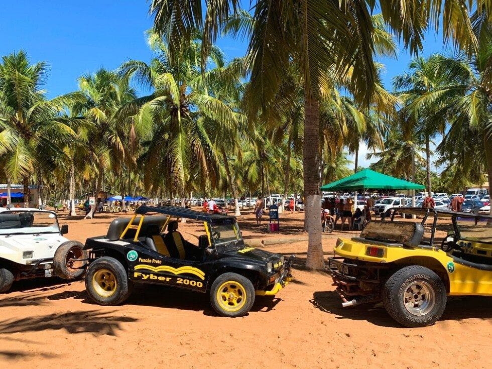 Passeio de buggy na Praia do Gunda - Maceió - Alagoas