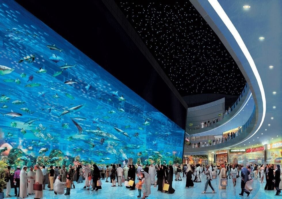 Aquario do Dubai Mall